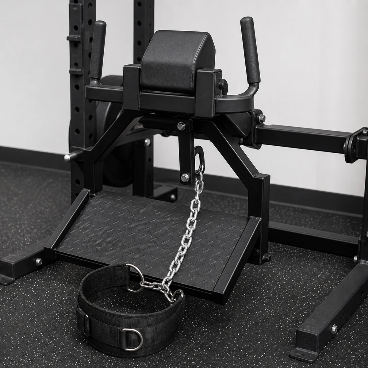 home gym equipment AT03 Belt Squat Attachment for 2"X2", 2"X3", 3"X3" Rack
